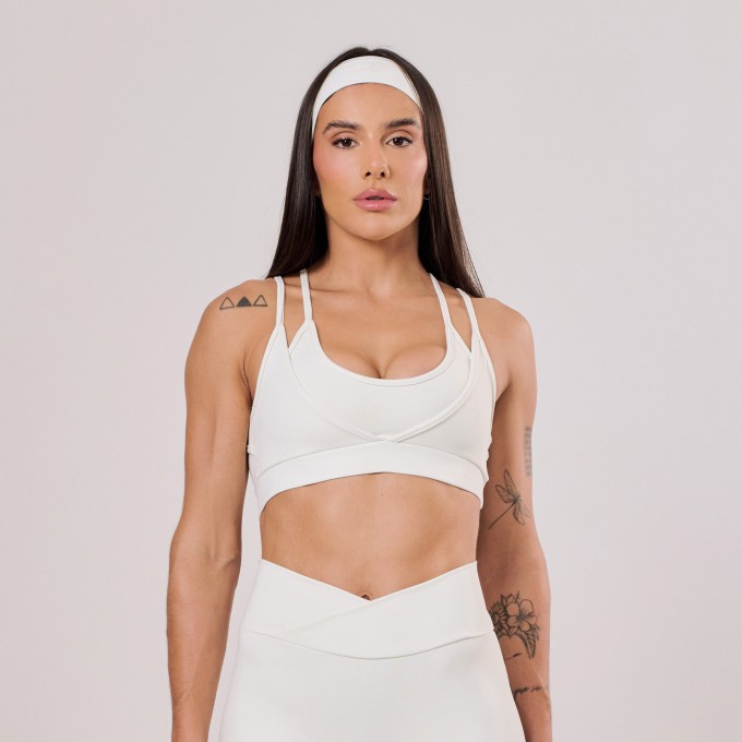 Top Sobreposto Off White