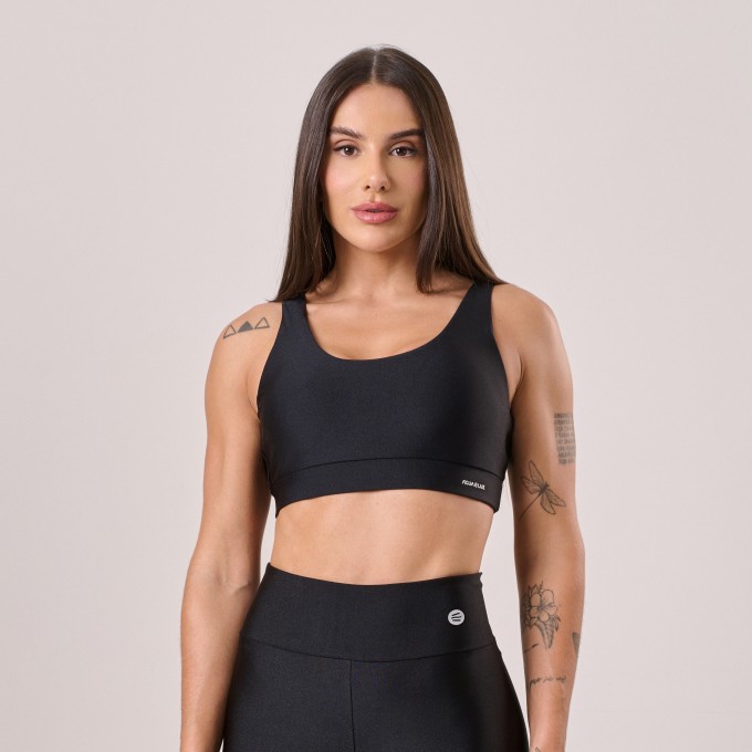 Top Sustentação Preto